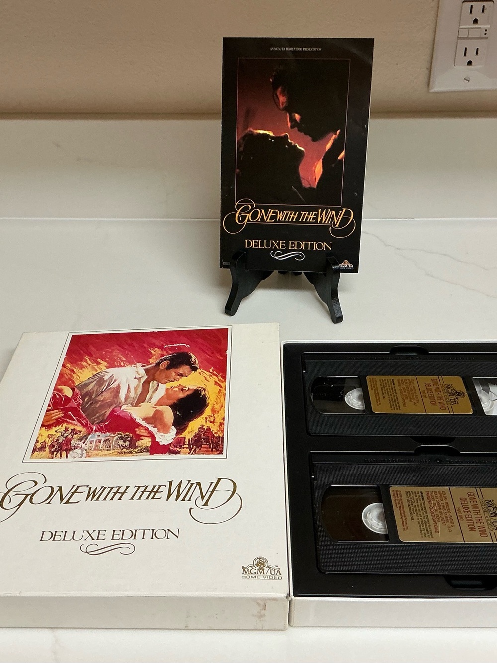 Gone With The Wind Deluxe Edition VHS Box Set - White